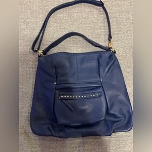 Laggo Joyce Blue Pebble Soft Leather
Hobo Crossbody Handbag